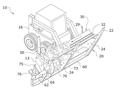 skid steer attachment utility patent|Patents .